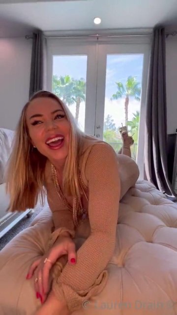 Lauren Drain See-Through Dress Strip OnlyFans Video Leaked