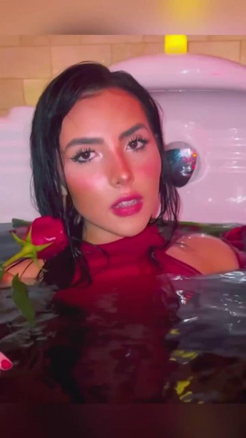 Andrea Botez Nipple Pasties Wet Bodysuit Video Leaked - #3