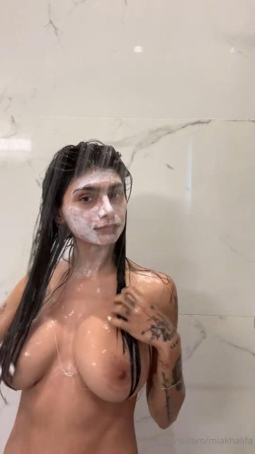 Mia Khalifa Nude Shower Shaving OnlyFans Video Leaked - #6