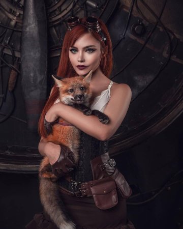 Kalinka Fox Nude Steampunk Cosplay Patreon Set Leaked - #6