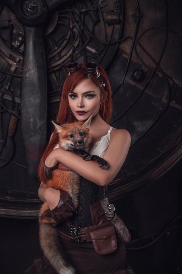 Kalinka Fox Nude Steampunk Cosplay Patreon Set Leaked - #2