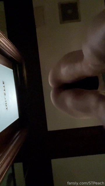 STPeach Public Toilet Skirt Tease Fansly Video Leaked
