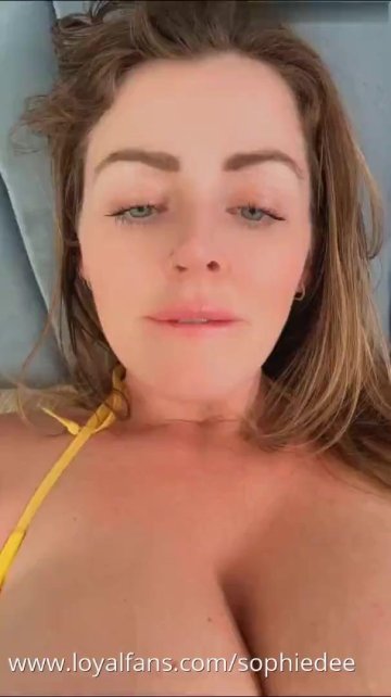 Sophie Dee Nude Selfies Titty Tease OnlyFans Video Leaked - #2