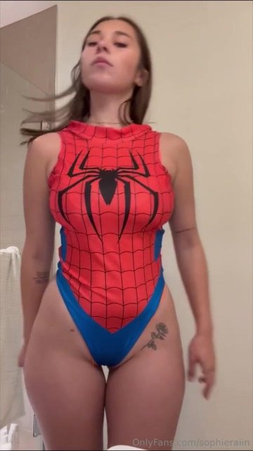 Sophie Rain Spider-Girl Cosplay OnlyFans Video Leaked - #13