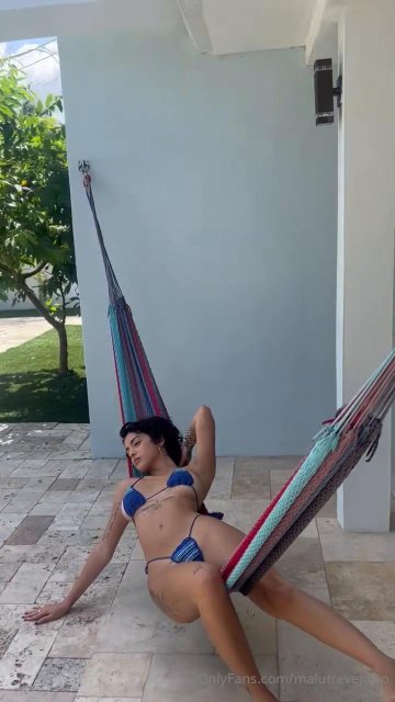 Malu Trevejo Bikini BTS Photoshoot Onlyfans Video Leaked