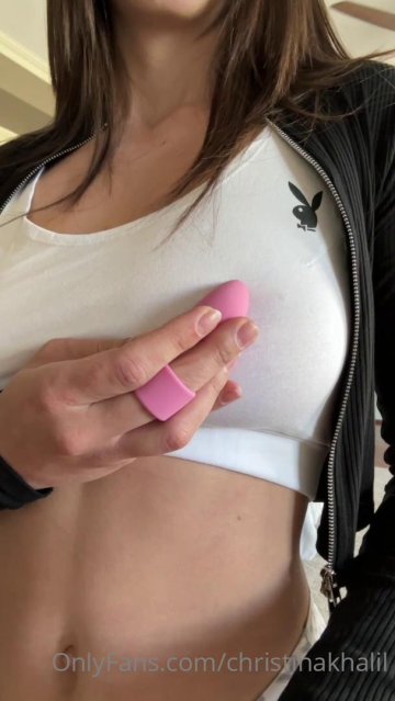 Christina Khalil See Through Wet Nipple Strip Onlyfans Video Leaked