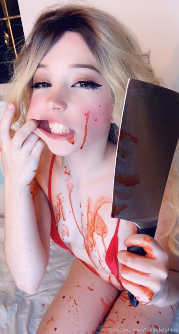 Belle Delphine Nude Red Slingshot Bikini Onlyfans Set Leaked - #91