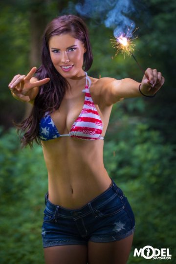 Erin Olash 4th Of July Bikini Photoshoot Leaked - #36