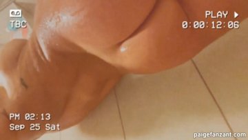 Paige VanZant Nude Shower Video Leaked - #4