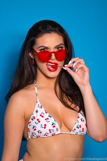 Mikaela Pascal Cherry Bikini Onlyfans Set Leaked - #14