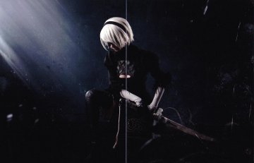 Helly Valentine 2B Nier Automata Cosplay Set Leaked - #11