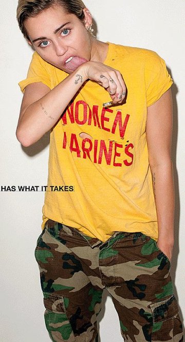 Miley Cyrus Nude Cop Photoshoot Set Leaked - #3