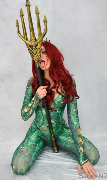 BarbieN9 Aquaman Queen Mera Cosplay Onlyfans Set Leaked - #14