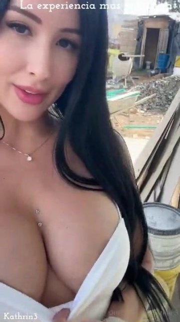Kathrin Nude POV Construction Blowjob OnlyFans Video Leaked - #10