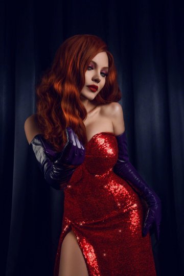 Kalinka Fox Nude Jessica Rabbit Cosplay Set Leaked - #35