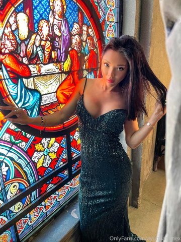 Ayumi Anime Nude Church Dress Strip Onlyfans Set Leaked - #2