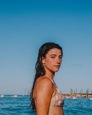 Charli D’Amelio Bikini Beach Candid Thong Set Leaked - #7