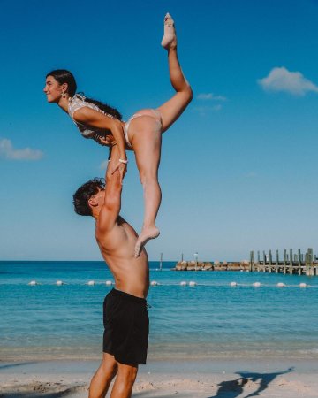 Charli D’Amelio Bikini Beach Candid Thong Set Leaked - #14