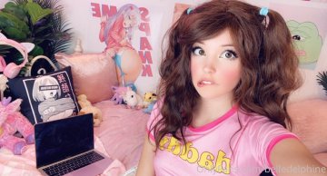 Belle Delphine Nose Band-aid Leaked Onlyfans Set - #67