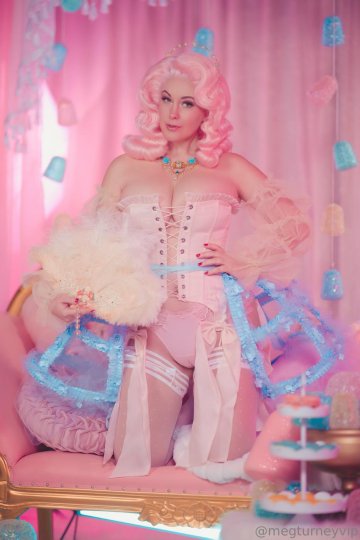 Meg Turney Nude Pussy Pink Corset Onlyfans Set Leaked - #14