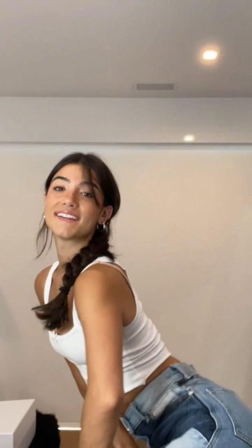 Charli D’Amelio Sexy Tank Top Dance Video Leaked - #5