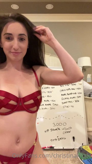 Christina Khalil Nude April Onlyfans Livestream Leaked Part 1 - #3