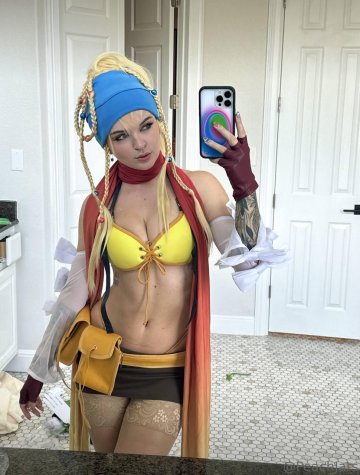 PeachJars Sexy Rikku Cosplay Onlyfans Set Leaked - #2