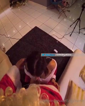 Anabella Galeano Xmas Santa Blowjob OnlyFans Video Leaked - #4