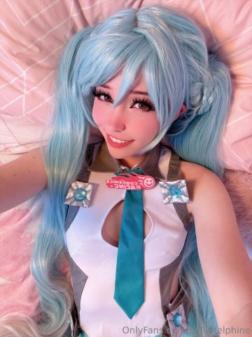 Belle Delphine Nude Pussy Miku Cosplay Onlyfans Set Leaked - #2