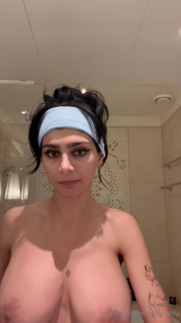 Mia Khalifa Nude Bathroom Prep OnlyFans Video Leaked - #3