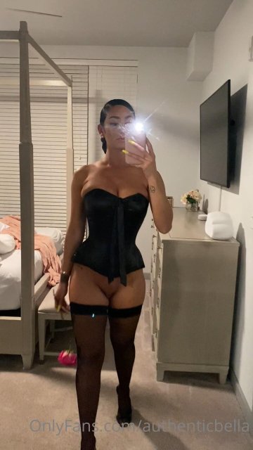 Authenticbella Nude Corset Selfie Onlyfans Video Leaked - #2