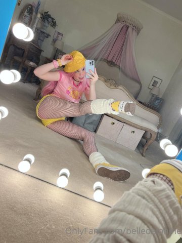 Belle Delphine Yellow Hat Full Onlyfans Set Leaked - #52
