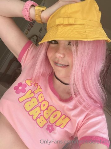 Belle Delphine Yellow Hat Full Onlyfans Set Leaked - #25