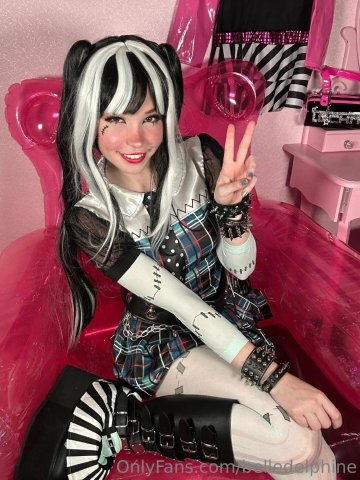 Belle Delphine Nude Frankie Stein Cosplay Onlyfans Set Leaked - #8