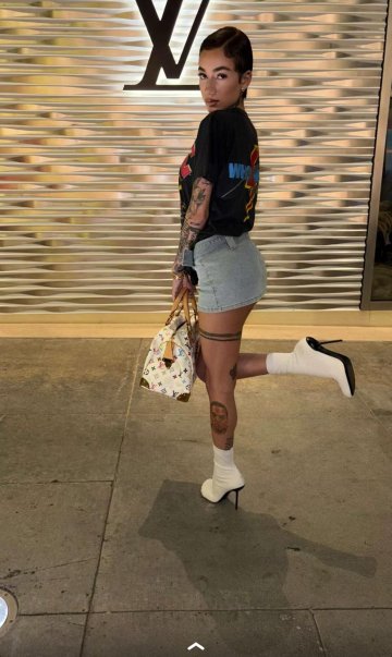 Bhad Bhabie Sexy High Heels Outfit Onlyfans Set Leaked