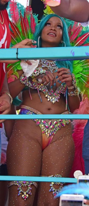 Rihanna Barbados Festival Pussy Slip Leaked - #43