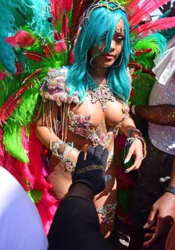 Rihanna Barbados Festival Pussy Slip Leaked - #10