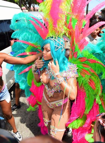 Rihanna Barbados Festival Pussy Slip Leaked - #54