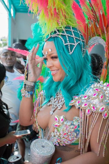 Rihanna Barbados Festival Pussy Slip Leaked - #27