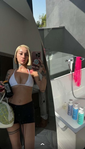 Bhad Bhabie Sexy White Bikini Tease Onlyfans Set Leaked - #6