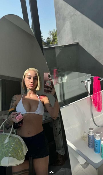 Bhad Bhabie Sexy White Bikini Tease Onlyfans Set Leaked - #5
