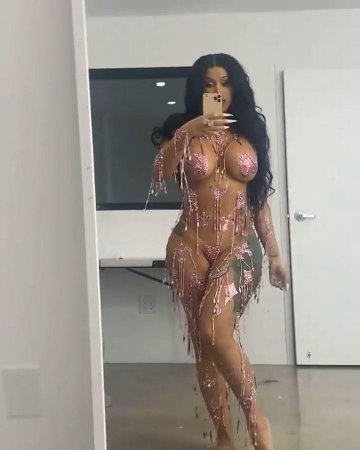 Cardi B Sexy Bikini Cosplay Dance Video Leaked - #1