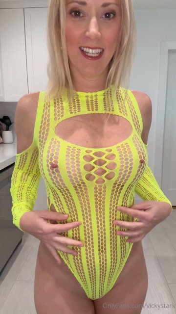 Vicky Stark Nude Mesh Outfits Try On Onlyfans Video Leaked - #6