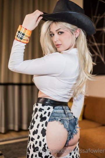 Tessa Fowler Nude Cowgirl Cosplay OnlyFans Set Leaked - #25