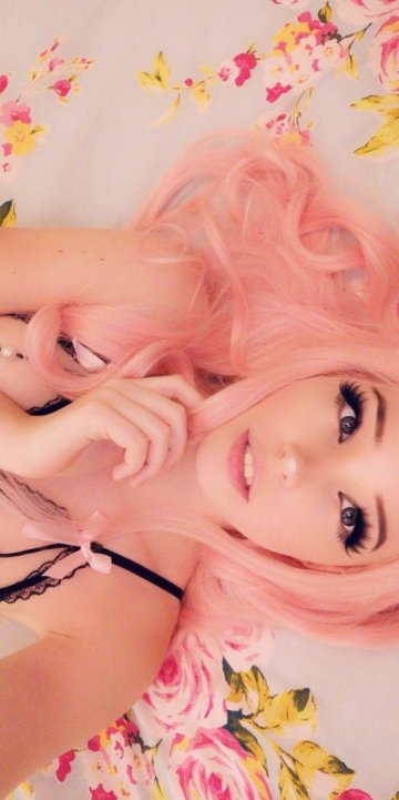Belle Delphine Black Lingerie Leaked Onlyfans - #43