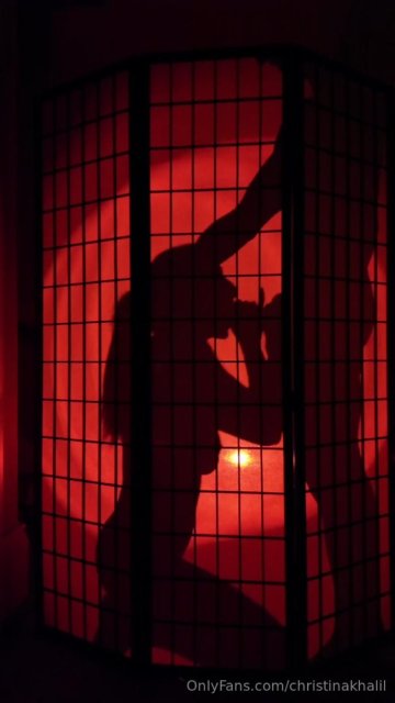 Christina Khalil Silhouette Blowjob CIM PPV Onlyfans Video Leaked
