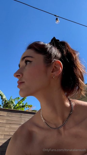 Natalie Roush Nude Outdoor Undies Haul Onlyfans Video Leaked - #17