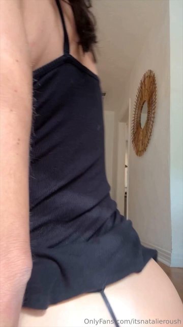 Natalie Roush Thong Asshole Close-Up Onlyfans Video Leaked - #5