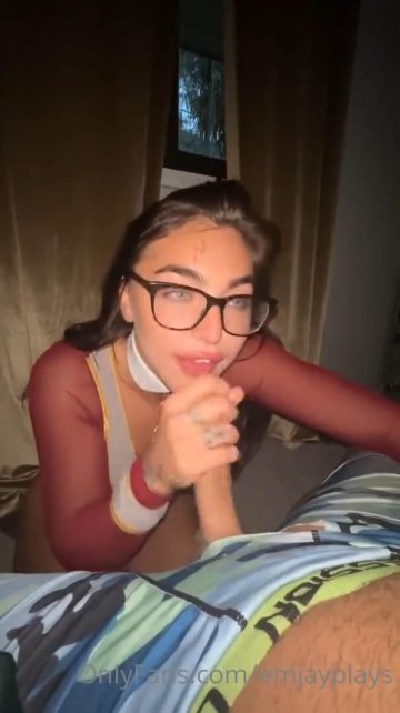 Emily Rinaudo Cumshot Facial POV OnlyFans Video Leaked - #5