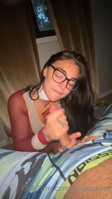 Emily Rinaudo Cumshot Facial POV OnlyFans Video Leaked - #9